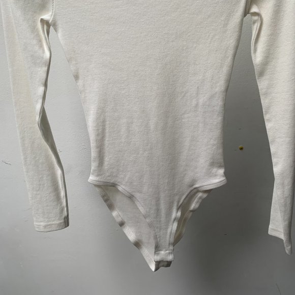 ZARA ribbed long sleeve bodysuit - Picture 6 of 14